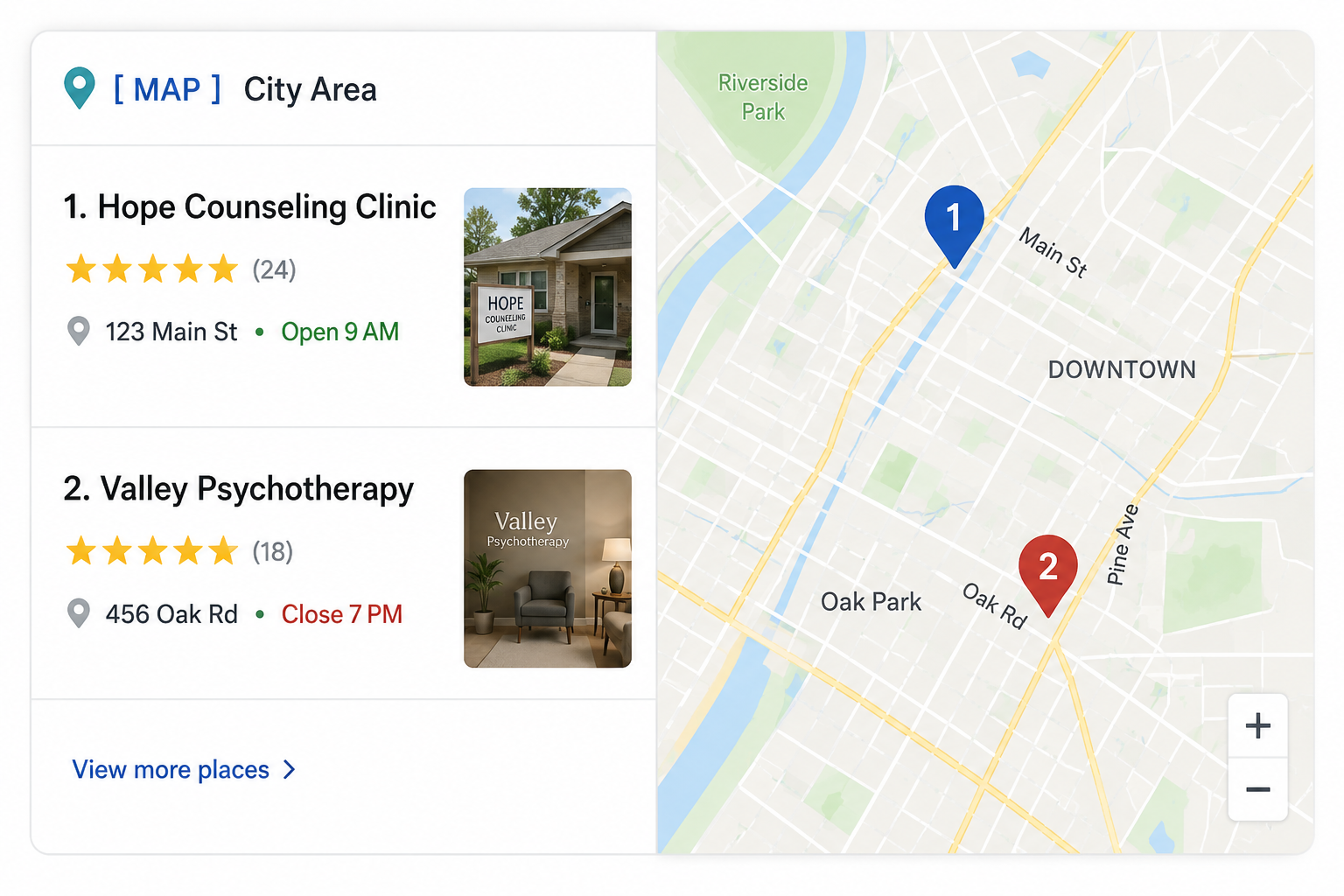 Counseling Google My Business